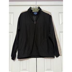 Callaway Golf 3/4 Pullover Jacket, Black, Size L